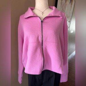 Nine West Women's Pink Zip Up Jacket